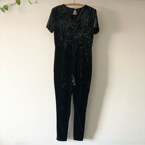 Torrid Full Length Crushed Velvet Short Sleeve Catsuit Size 1X‎ - Picture 4 of 7